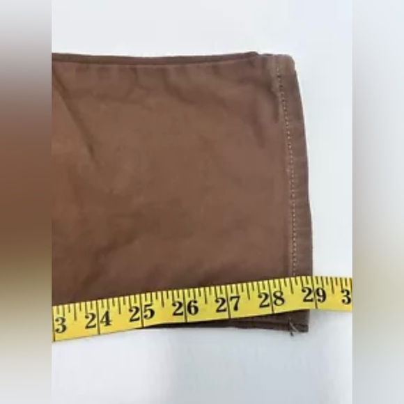 Banana Republic Chinos‎ Mens 30x29 Tobacco Travel Jean Slim Fit Stretch Preppy - Picture 6 of 8